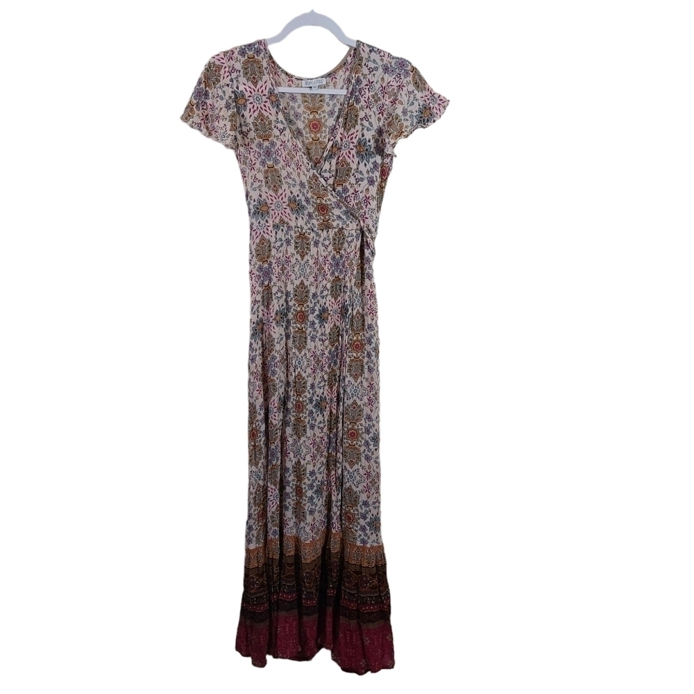 Patrons of Peace Ladies Short Sleeve Maxi Dress